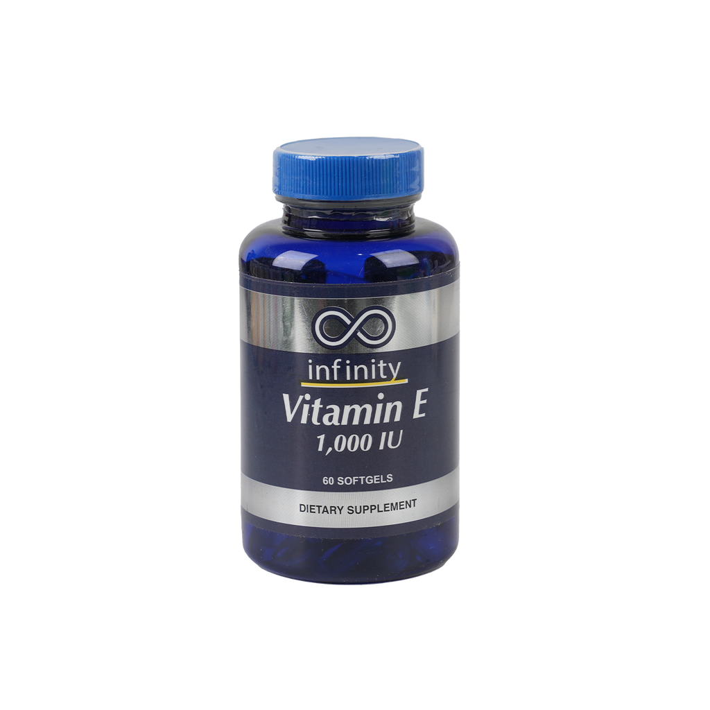 INFINITY VITAMIN E 1000 IU 60 SOFTGELS