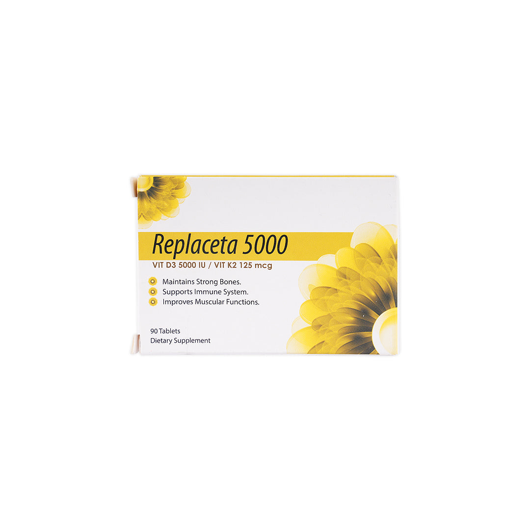 REPLACETA VIT D3 5000 IU/VIT K2 125 MCG 90 TABLETS