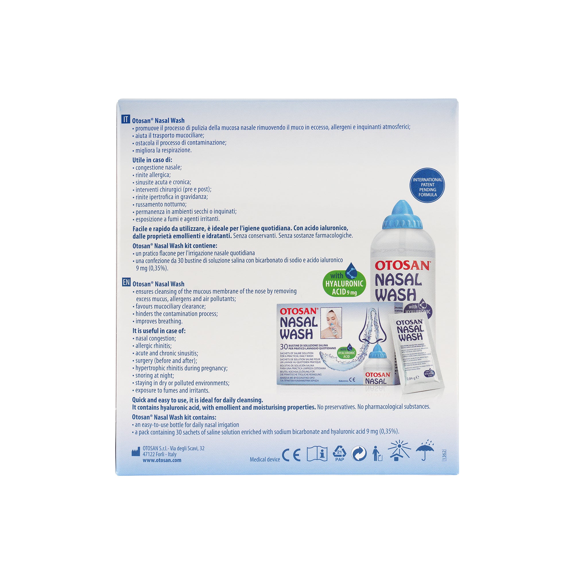 48488-Otosan Nasal Wash Kit+30 Sachets +1