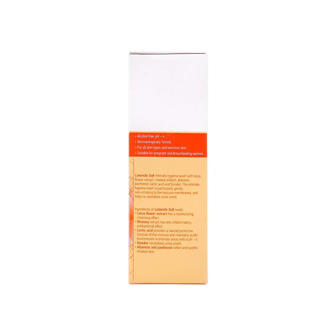 Lotamile Soft Intimate Hygiene Wash Ph4 150Ml