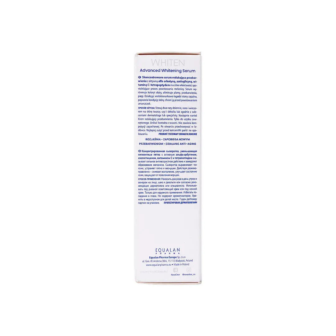 48615-NOVACLEAR WHITEN ADVANCED WHITENING SERUM 50ML +4