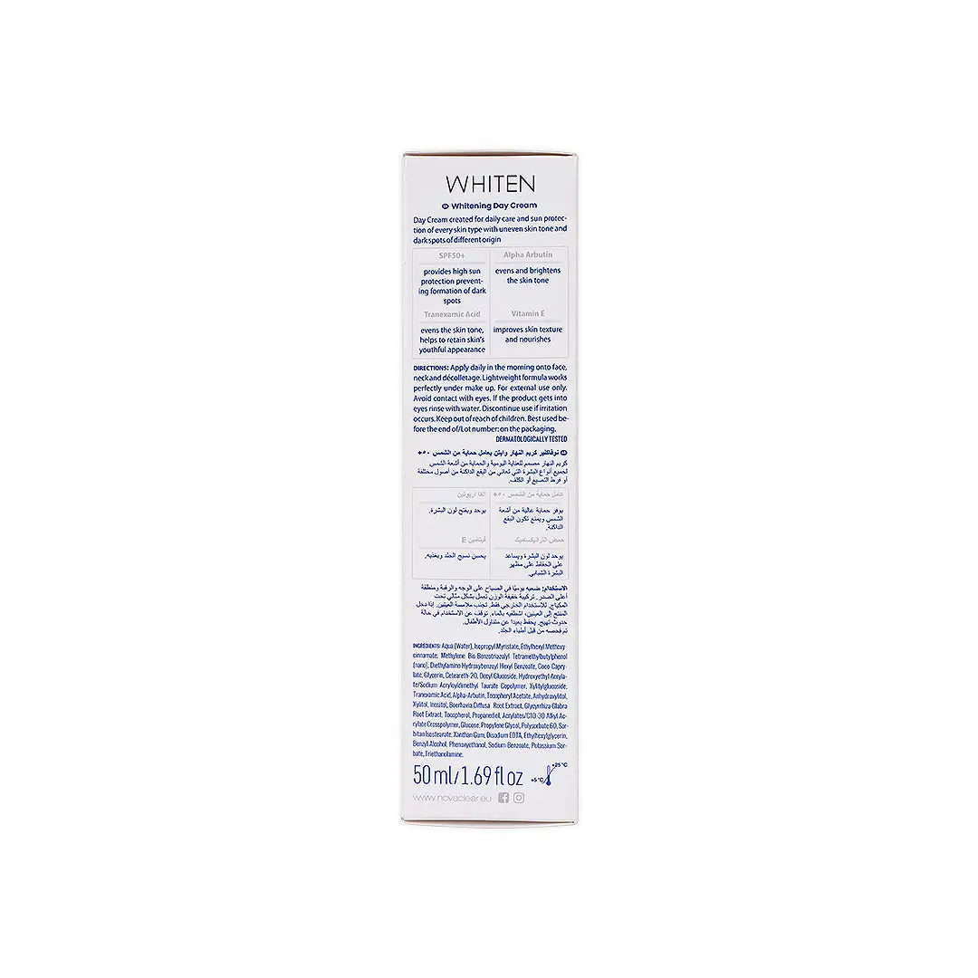 Novaclear Whitening Day Cream SPF50+ 50Ml