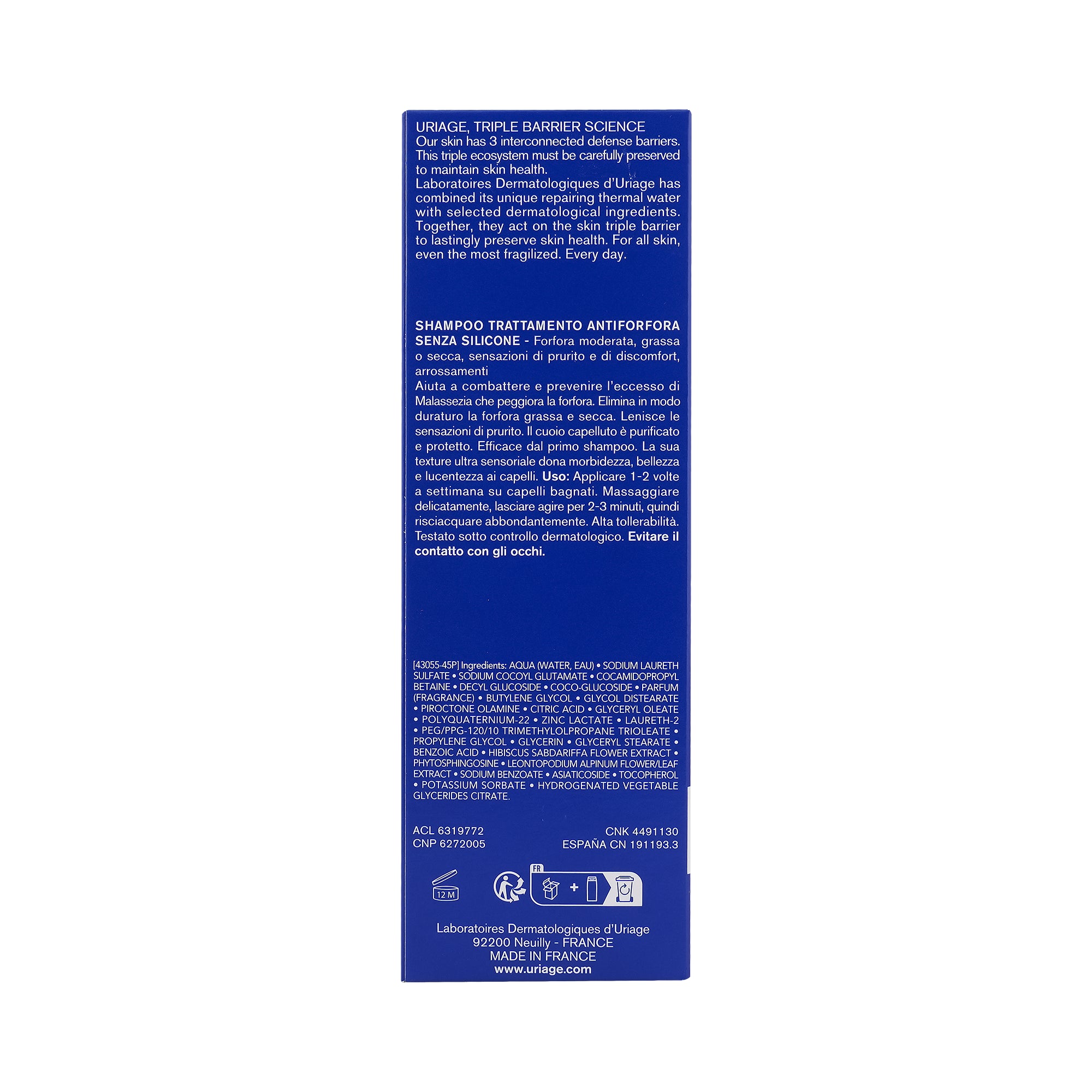 48629-Uriage Ds Hair Anti-Dandruff Shampoo 200Ml +4