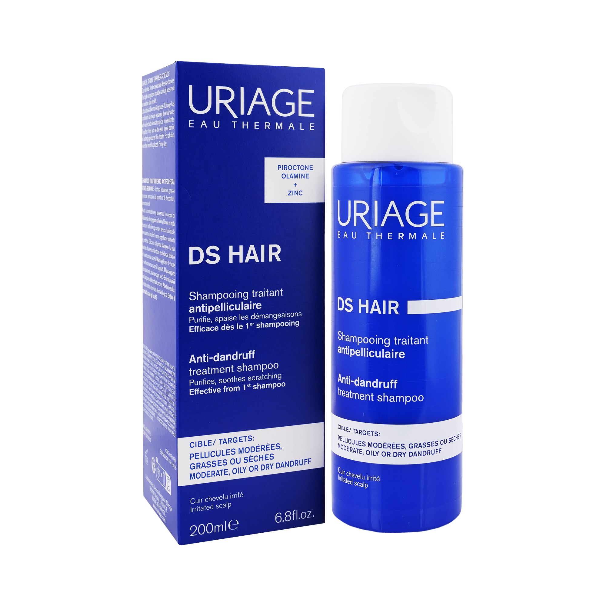48629-Uriage Ds Hair Anti-Dandruff Shampoo 200Ml +1