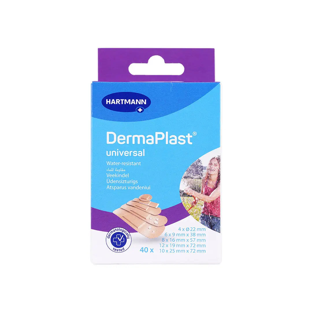 48722-Hartmann Dermaplast Water-Resistant Strips 40pcs