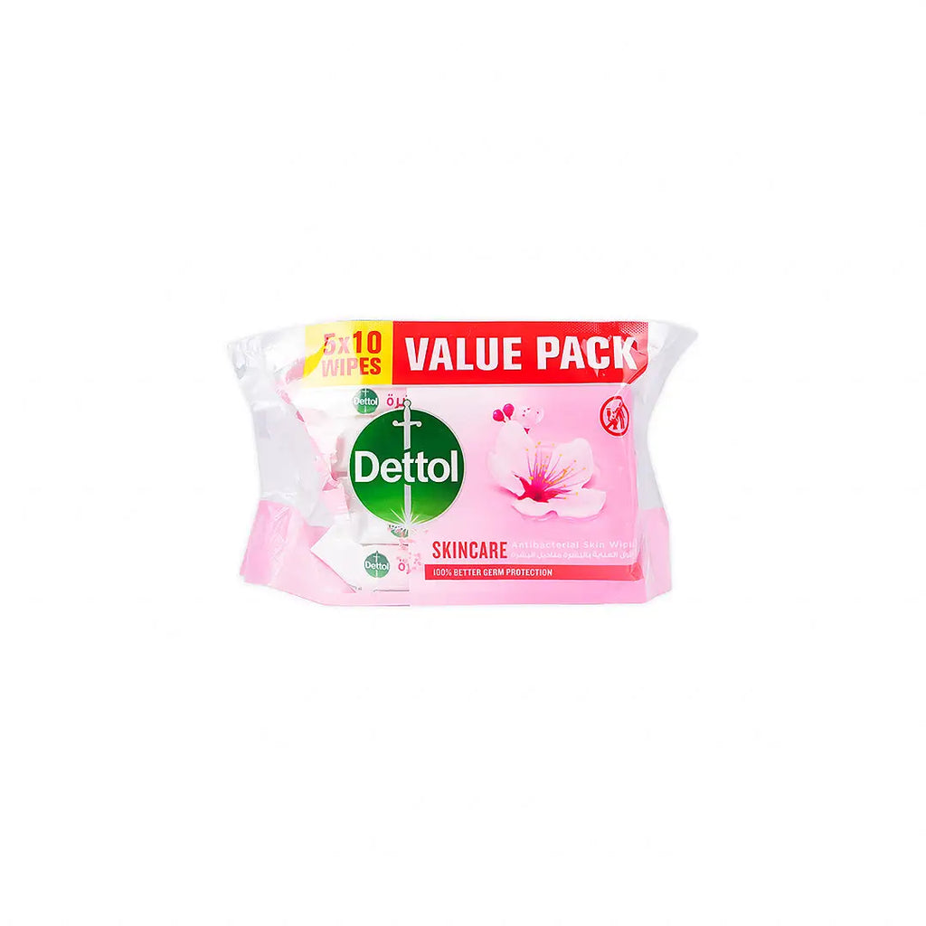 DETTOL FAMILY PACK WIPES 10X5 - SKINCARE