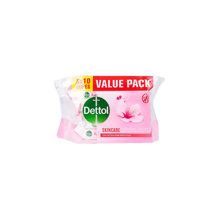 48733-Dettol Wipes 10Pcs*5-Skincare