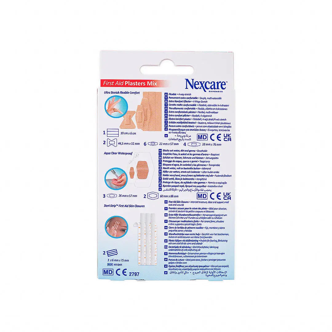 Nexcare First Aid Mix Assorted Bandages 20pcs