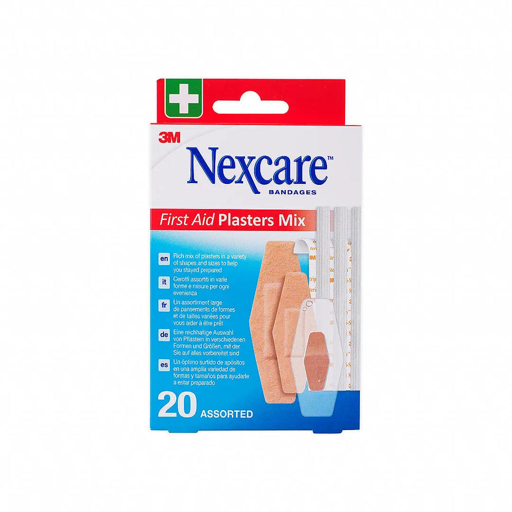 Nexcare First Aid Mix Assorted Bandages 20pcs