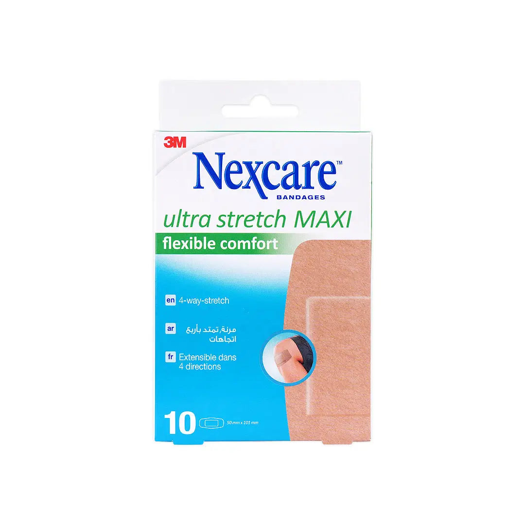 Nexcare Ultra Stretch Maxi Comfort Bandages 10pcs-570