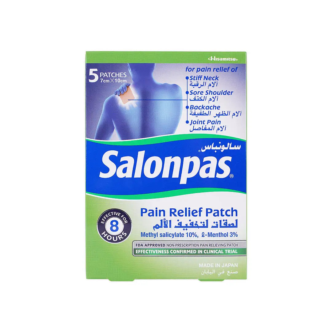 48742-Salonpas Pain Relief 5 Patches