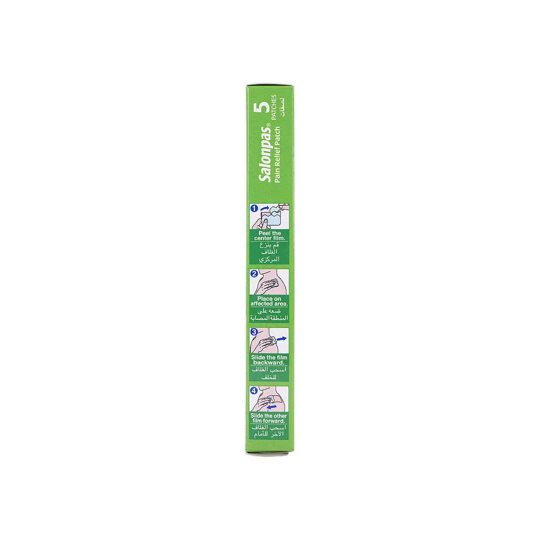 48742-Salonpas Pain Relief 5 Patches +1