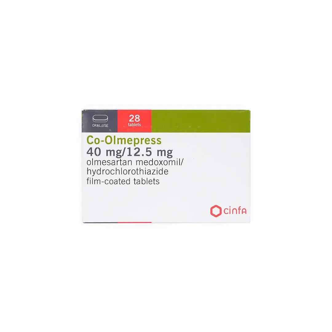 Co-Olmepress 40mg/12.5Mg 28 Tablets