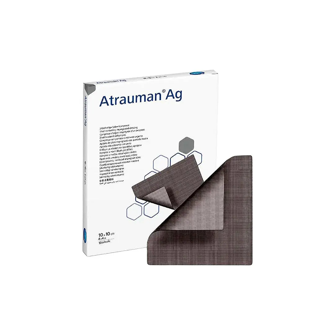 48761-Hartmann Atrauman Ag 10x10cm 10pcs