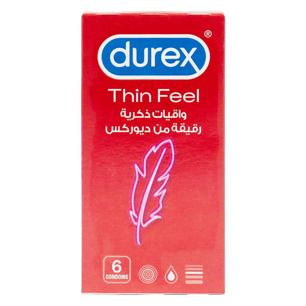 DUREX CONDOM FEEL THIN 6 PCS