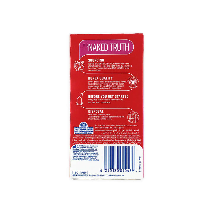 48765-Durex Condom Feel Thin 6 Pcs +3
