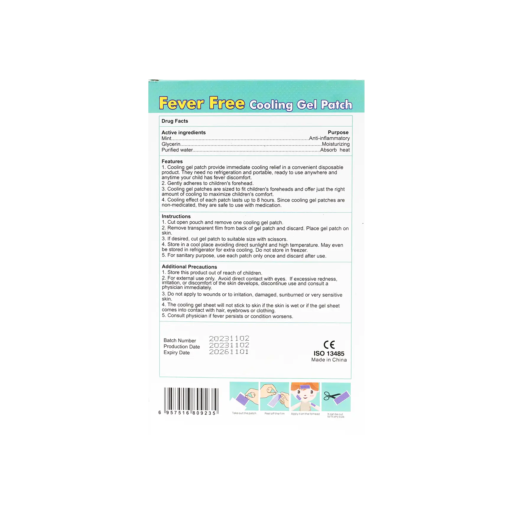 Enokon Fever Cooling Patch 6pcs
