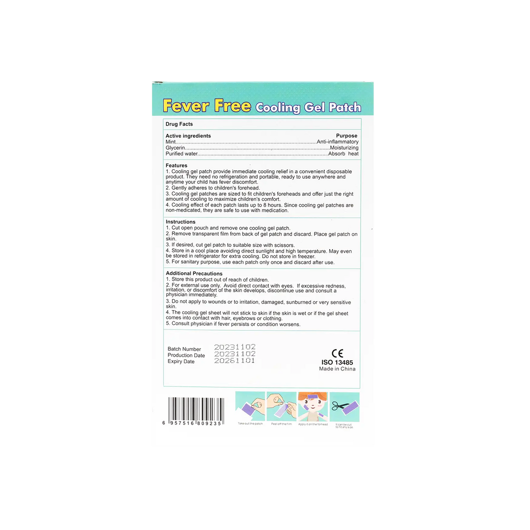 48767-Enokon Fever Cooling Patch 6pcs +1