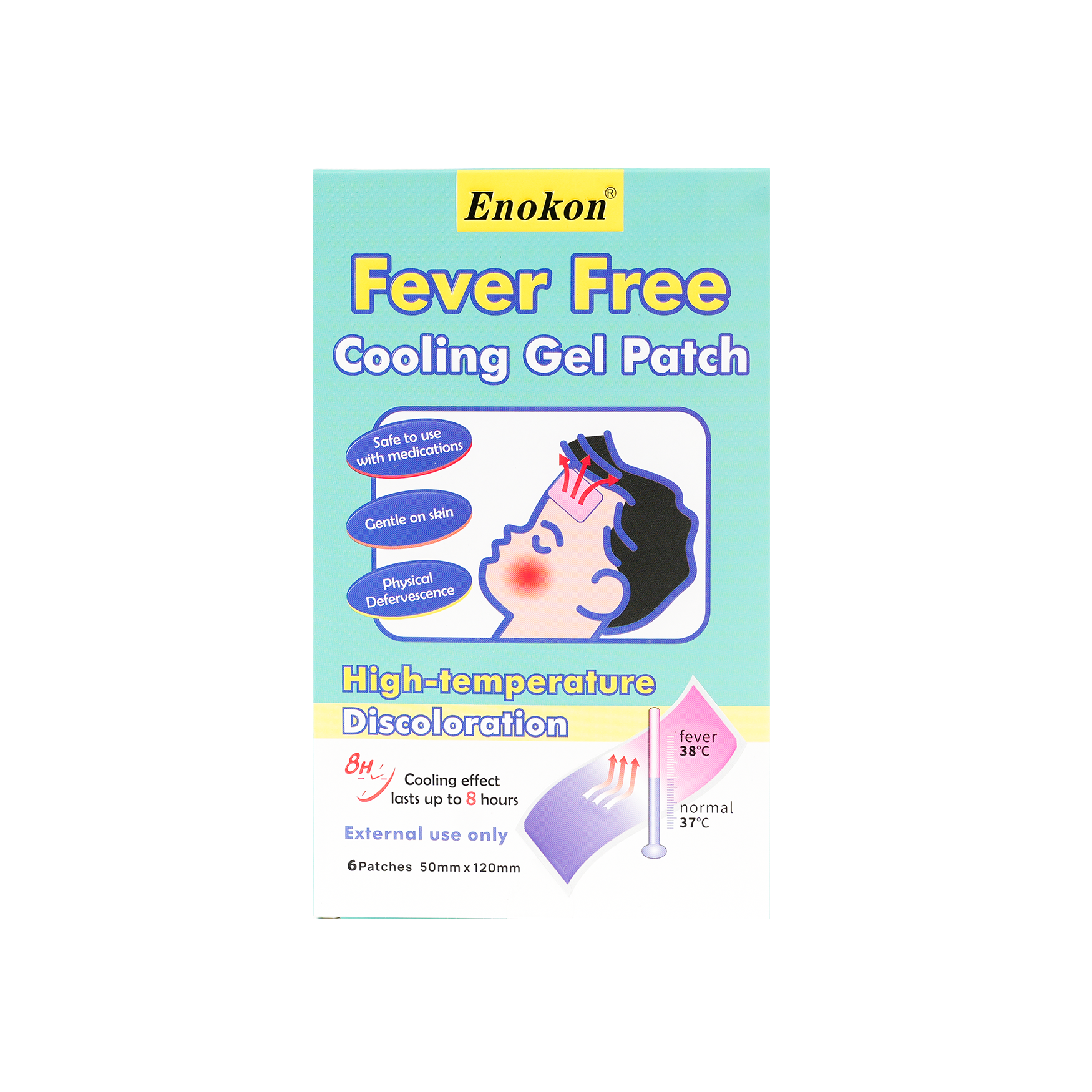 Enokon Fever Cooling Patch 6pcs