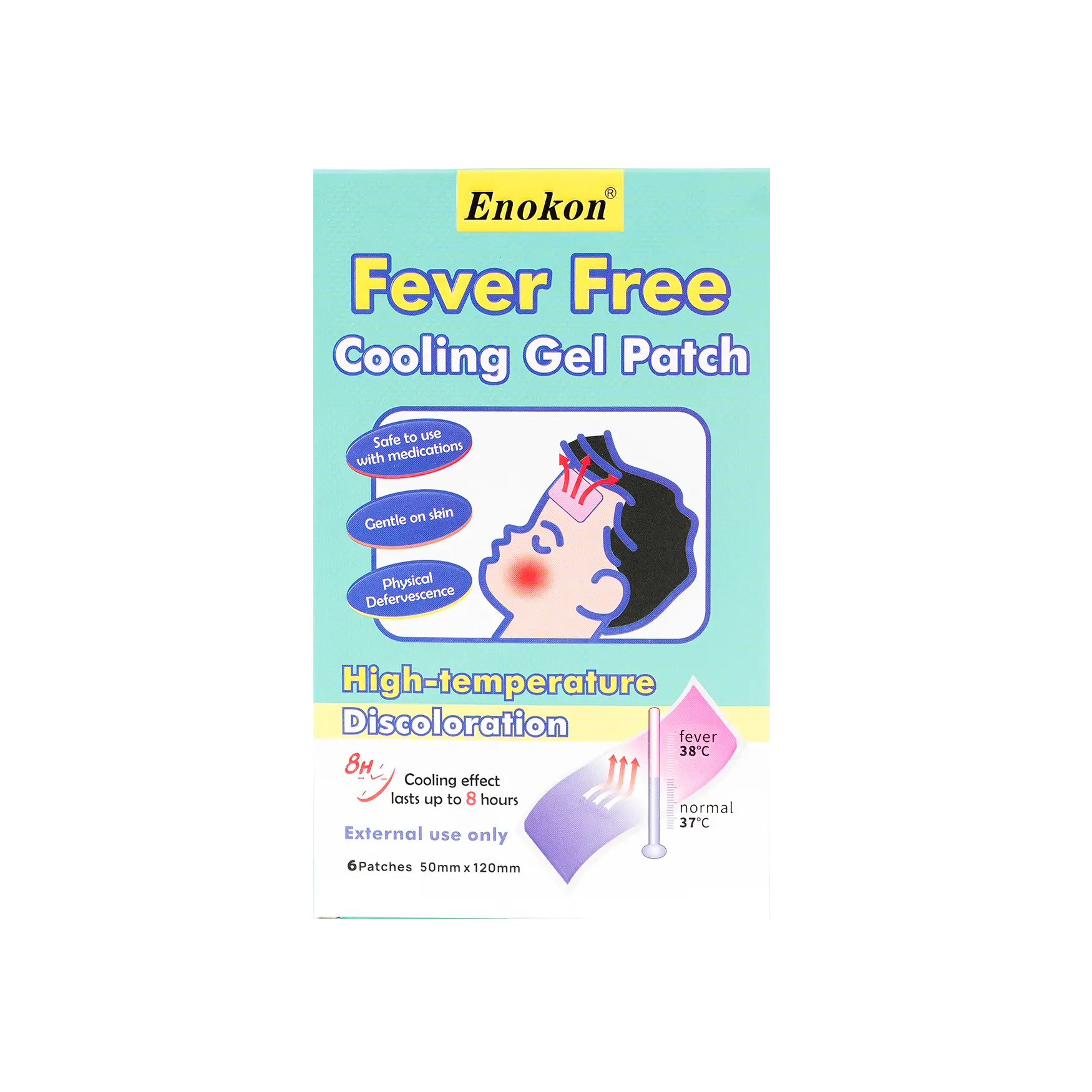Enokon Fever Cooling Patch 6pcs