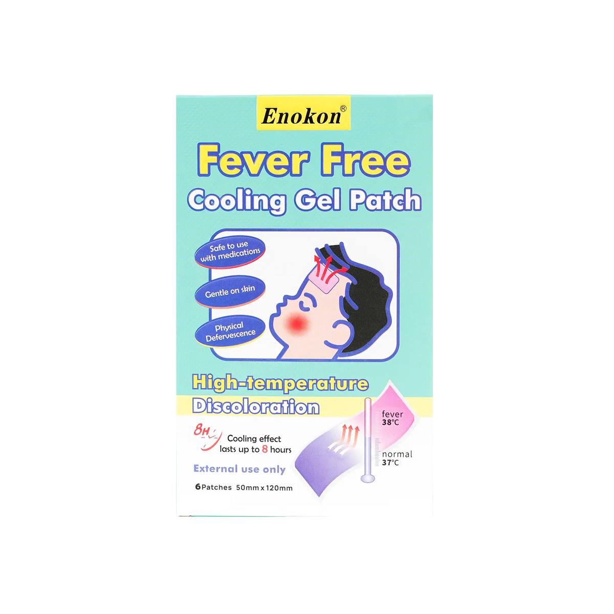 48767-Enokon Fever Cooling Patch 6pcs