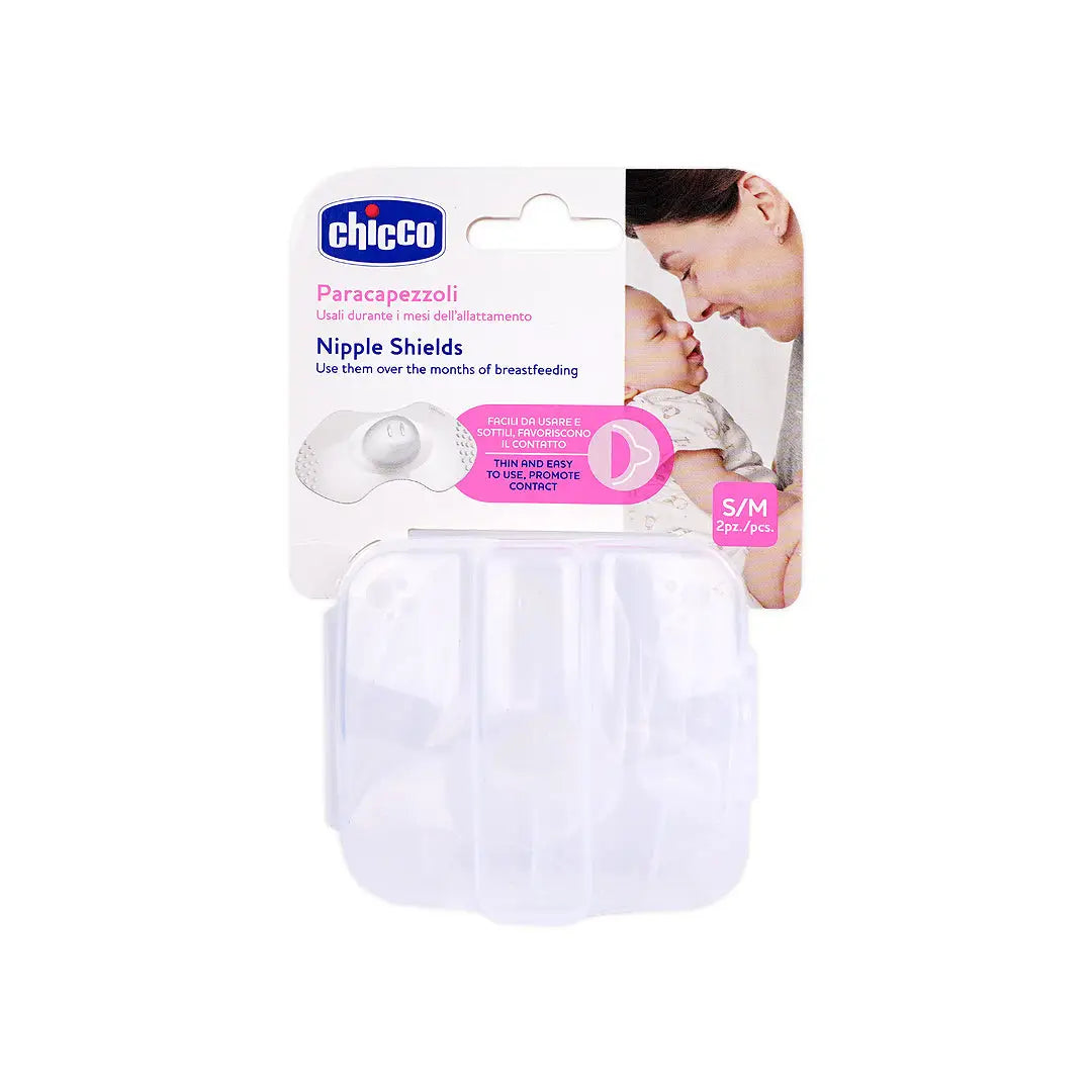 Chicco Nipple Shields Silicone S/M 2pcs