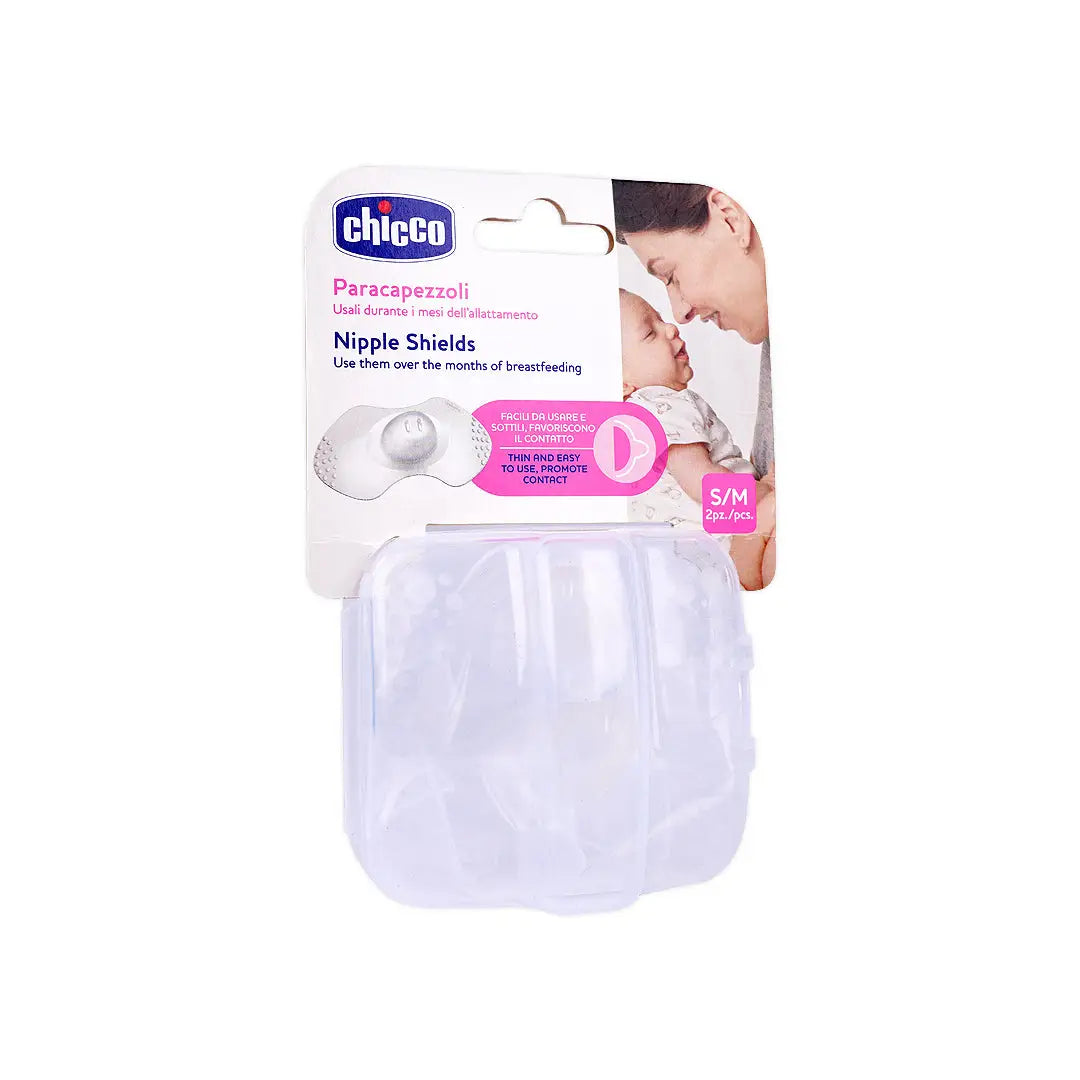 Chicco Nipple Shields Silicone S/M 2pcs