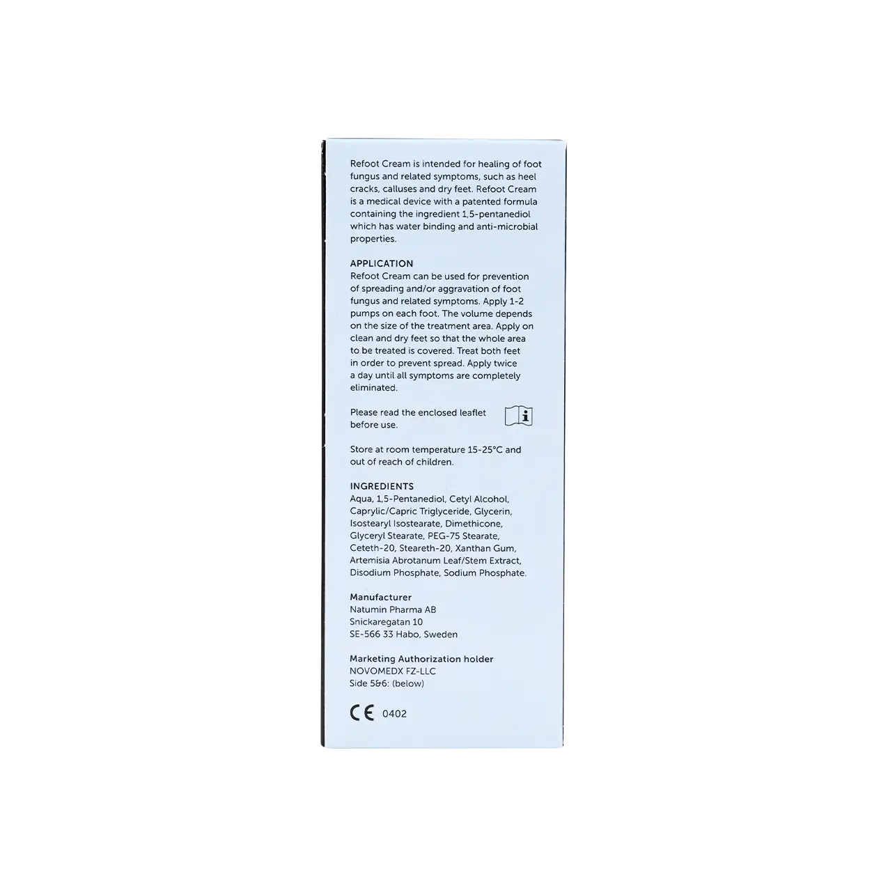 Novomedx Refoot Cream 100ml
