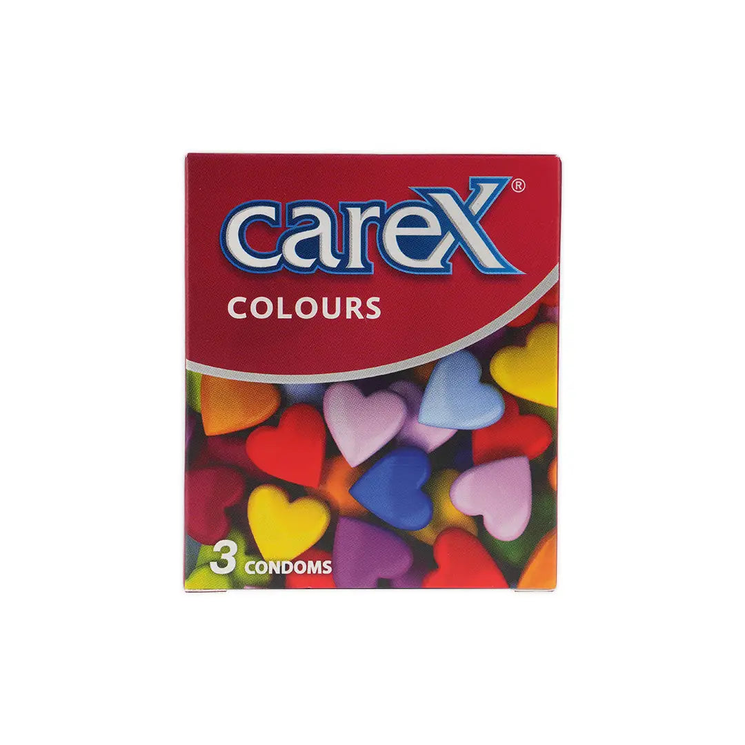 48843-Carex Colours Condoms 3pcs