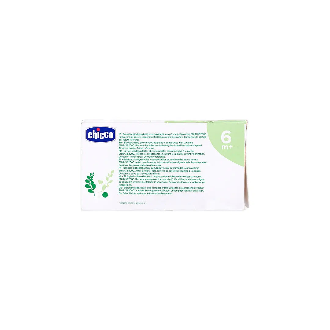 48864-Chicco Disposble Ecobibs (6m+)-36PCS +1