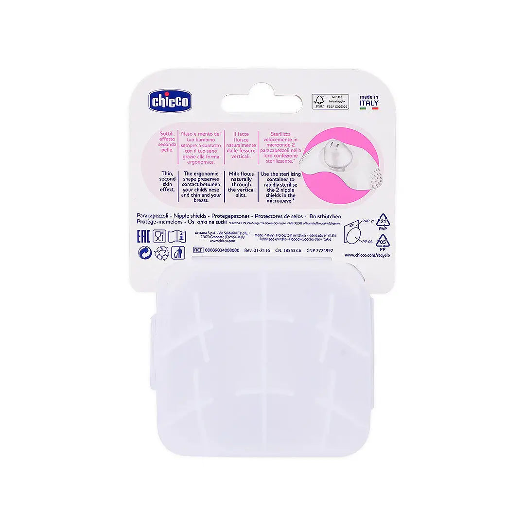 Chicco Nipple Shields Silicone M/L 2pcs