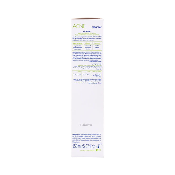 48970-Novaclear Acne Cleanser 150ml +4