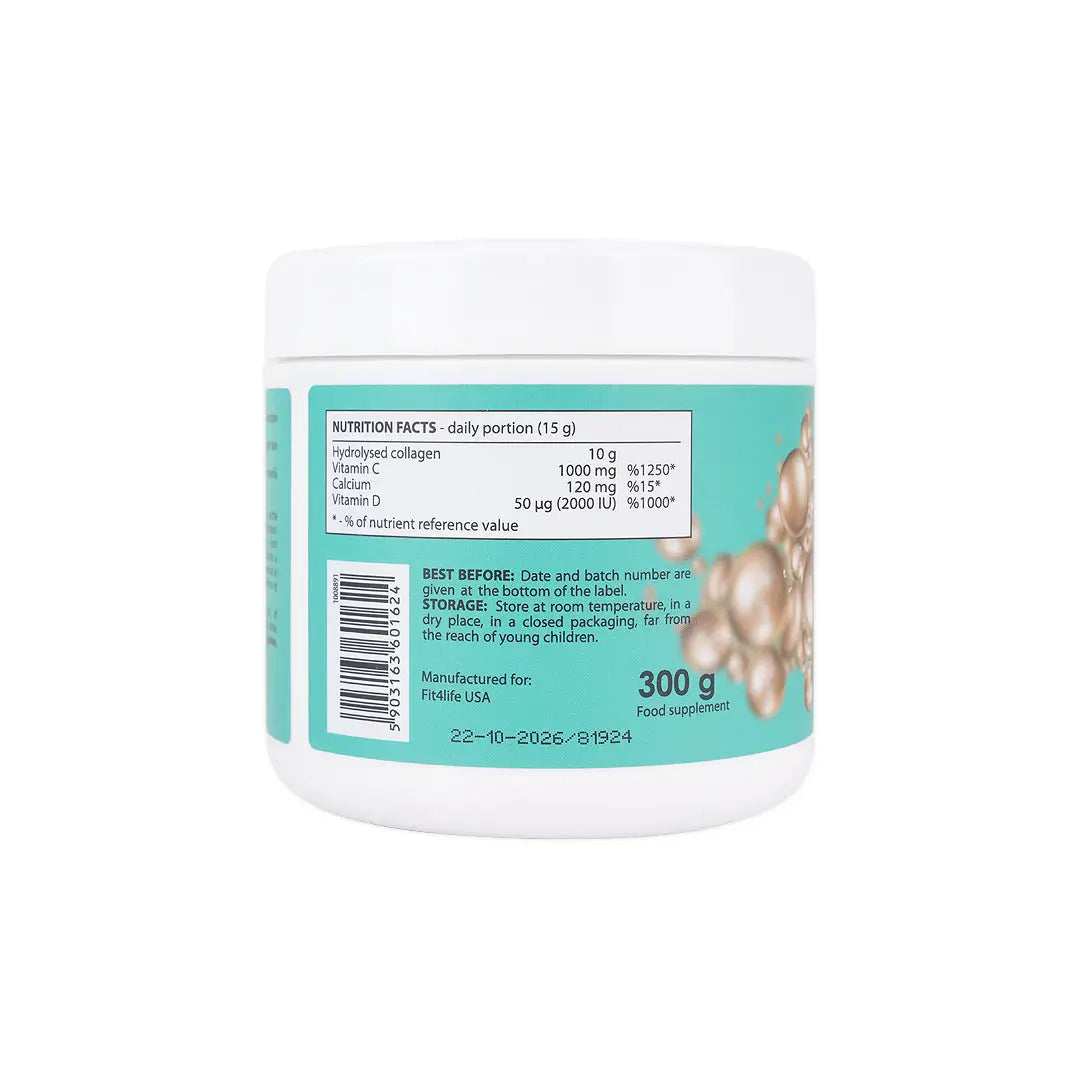 FIT 4 LIFE BB SKIN VIT D3+VIT C+CAL RASBERRY 300G