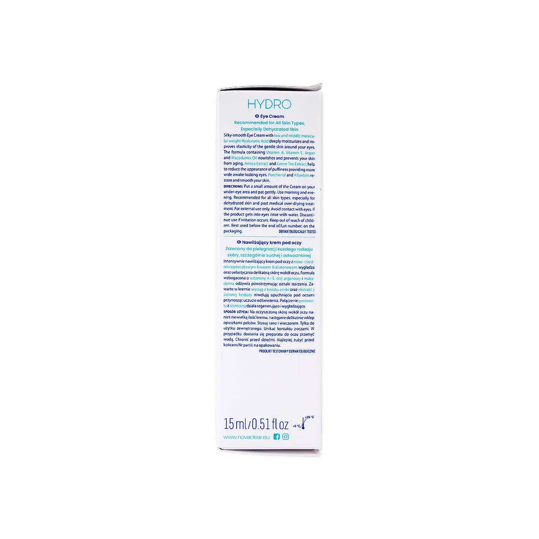 NOVACLEAR HYDRO EYE CREAM 15ML