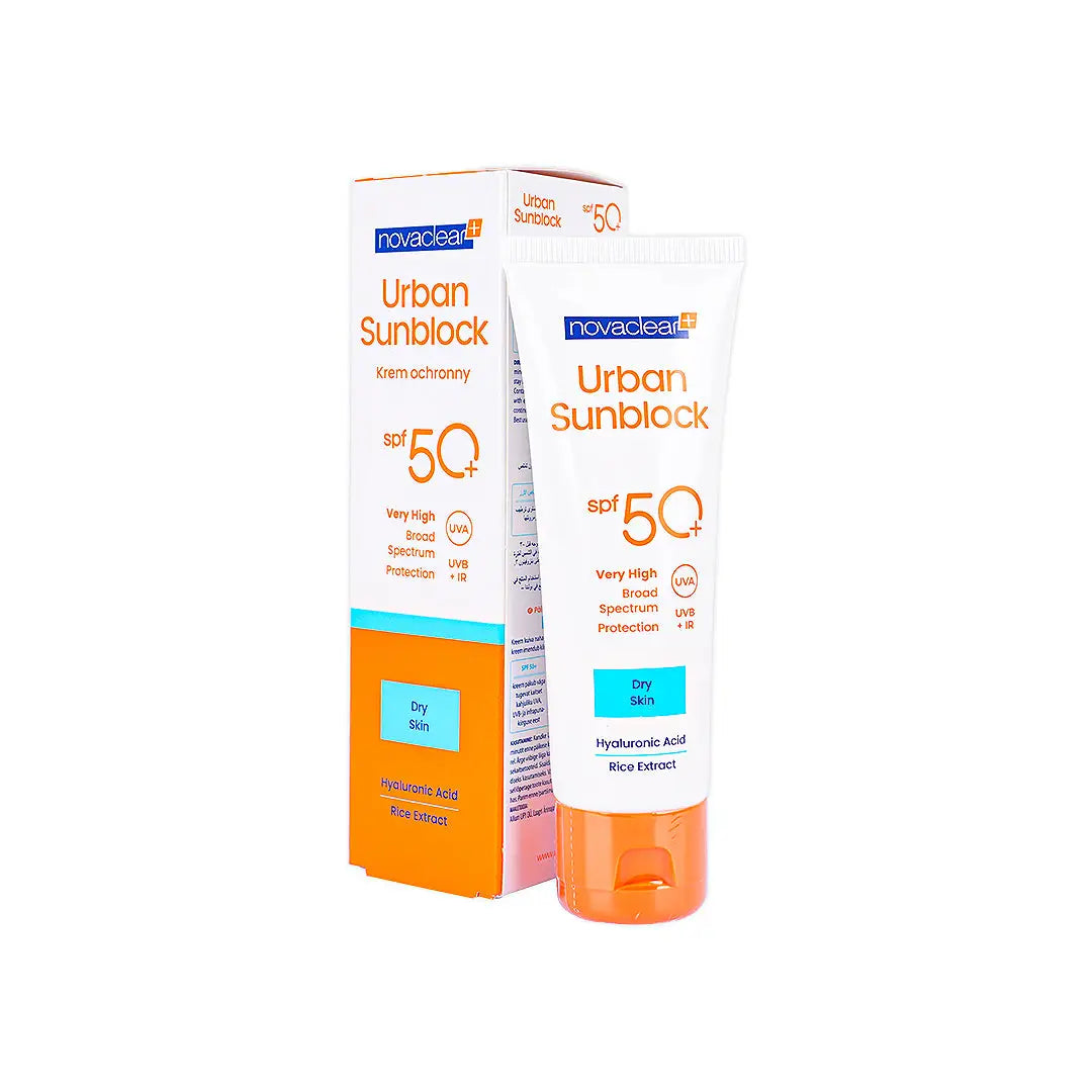 NOVACLEAR URBAN SUNBLOCK SPF50+ 40ML-DRY SKIN