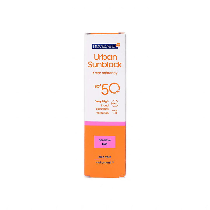 49007-Novaclear Urban Sunblock SPF50+ 40Ml-Sensitive Skin +2