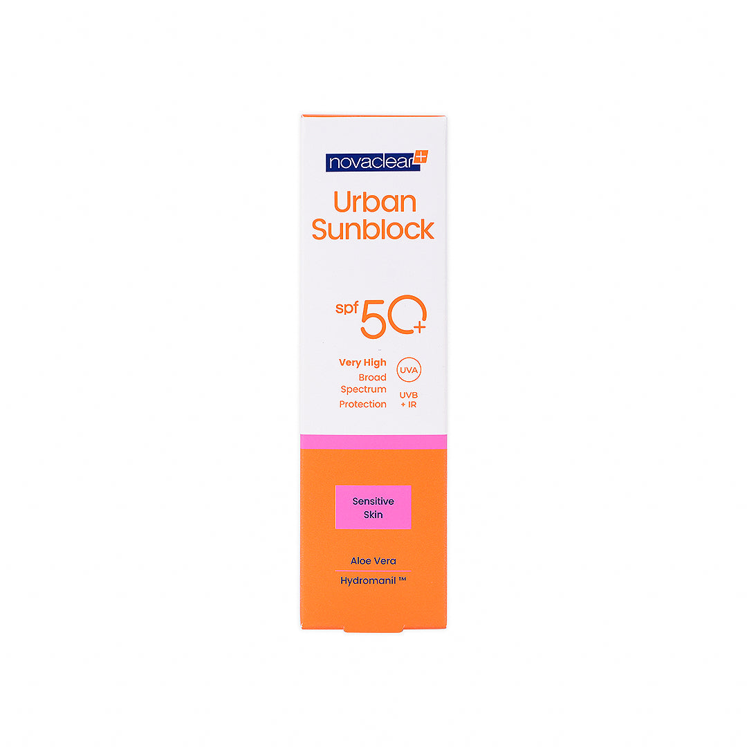 NOVACLEAR URBAN SUNBLOCK SPF50+ 40ML-SENSITIVE SKIN