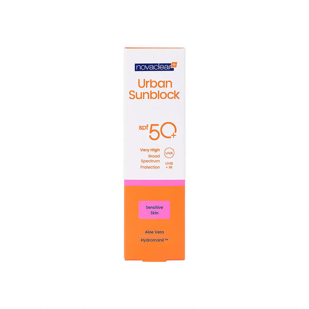 NOVACLEAR URBAN SUNBLOCK SPF50+ 40ML-SENSITIVE SKIN