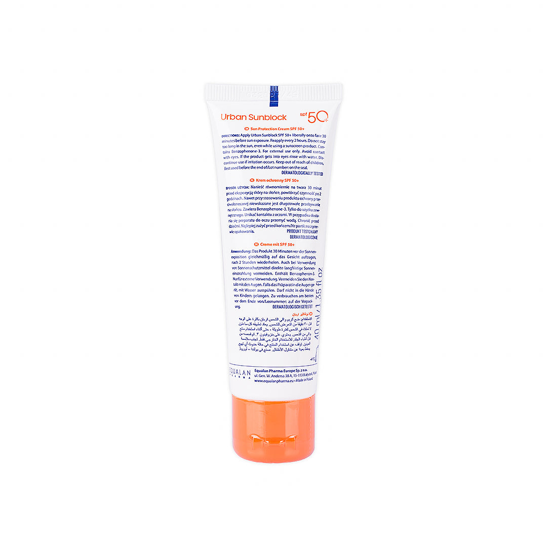 NOVACLEAR URBAN SUNBLOCK SPF50+ 40ML-SENSITIVE SKIN
