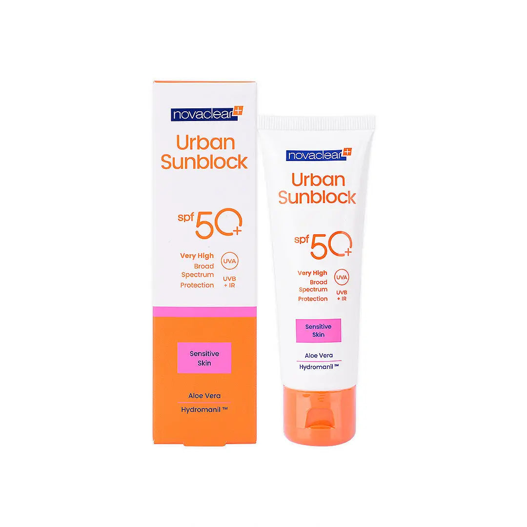 49007-Novaclear Urban Sunblock SPF50+ 40Ml-Sensitive Skin +1