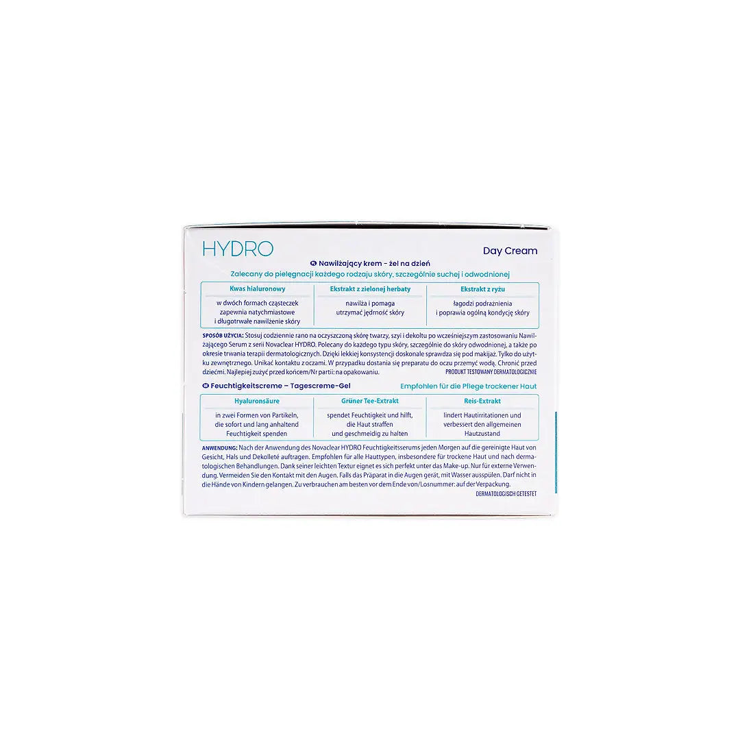NOVACLEAR HYDRO DAY CREAM 50ML