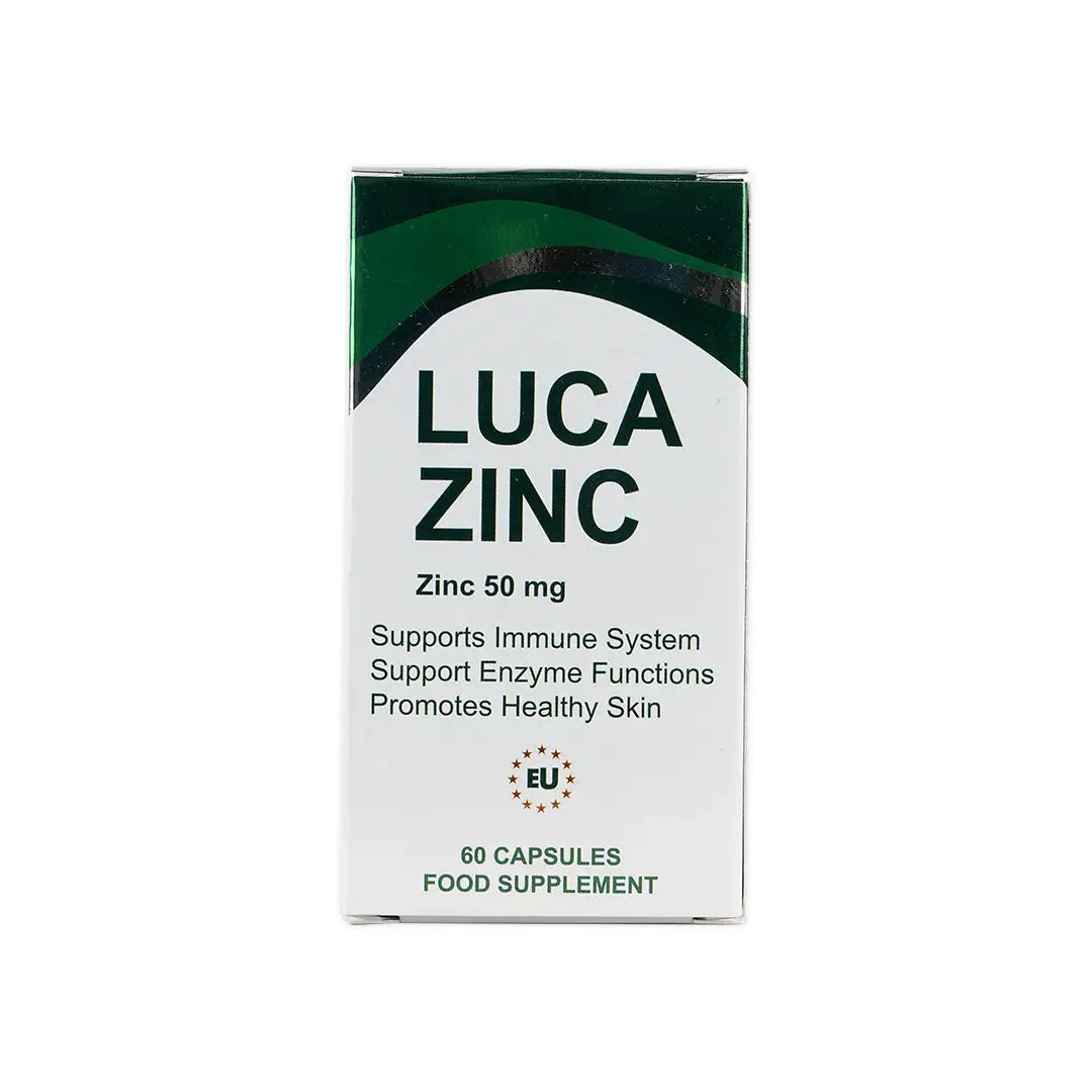 LUCA ZINC 50MG 60CAPS