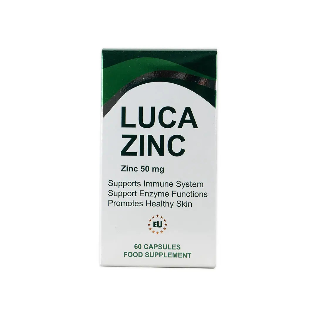 LUCA ZINC 50MG 60CAPS