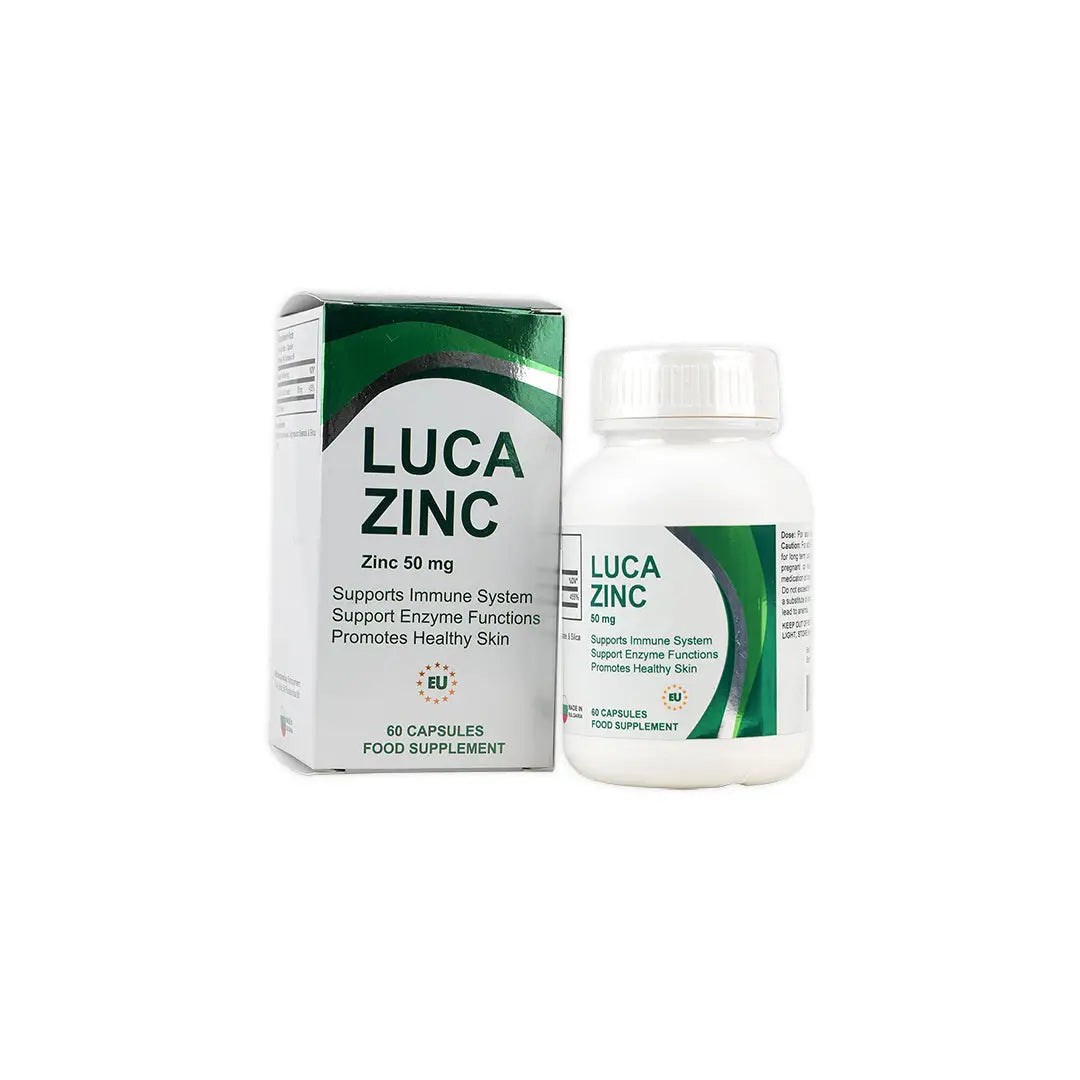 LUCA ZINC 50MG 60CAPS