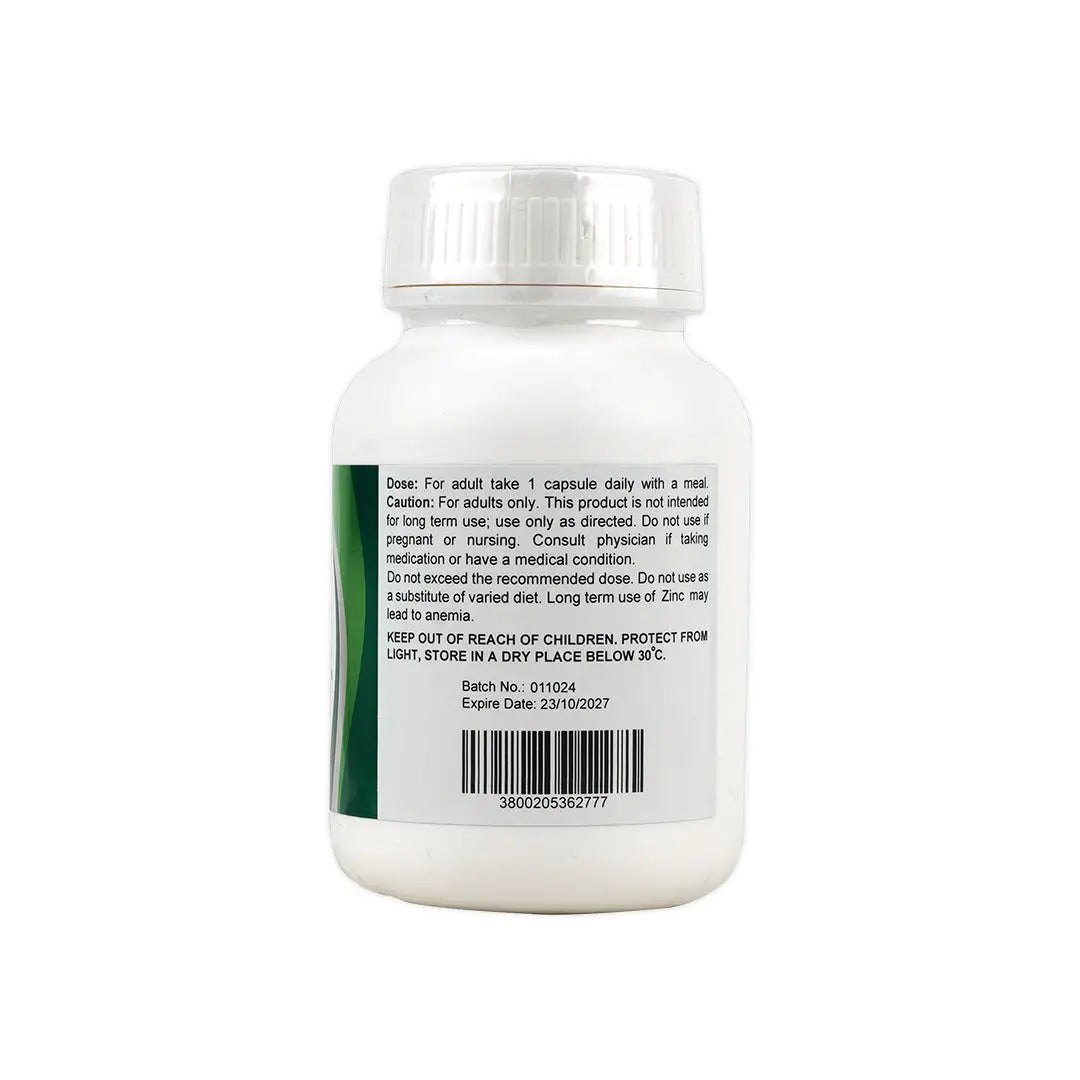 LUCA ZINC 50MG 60CAPS