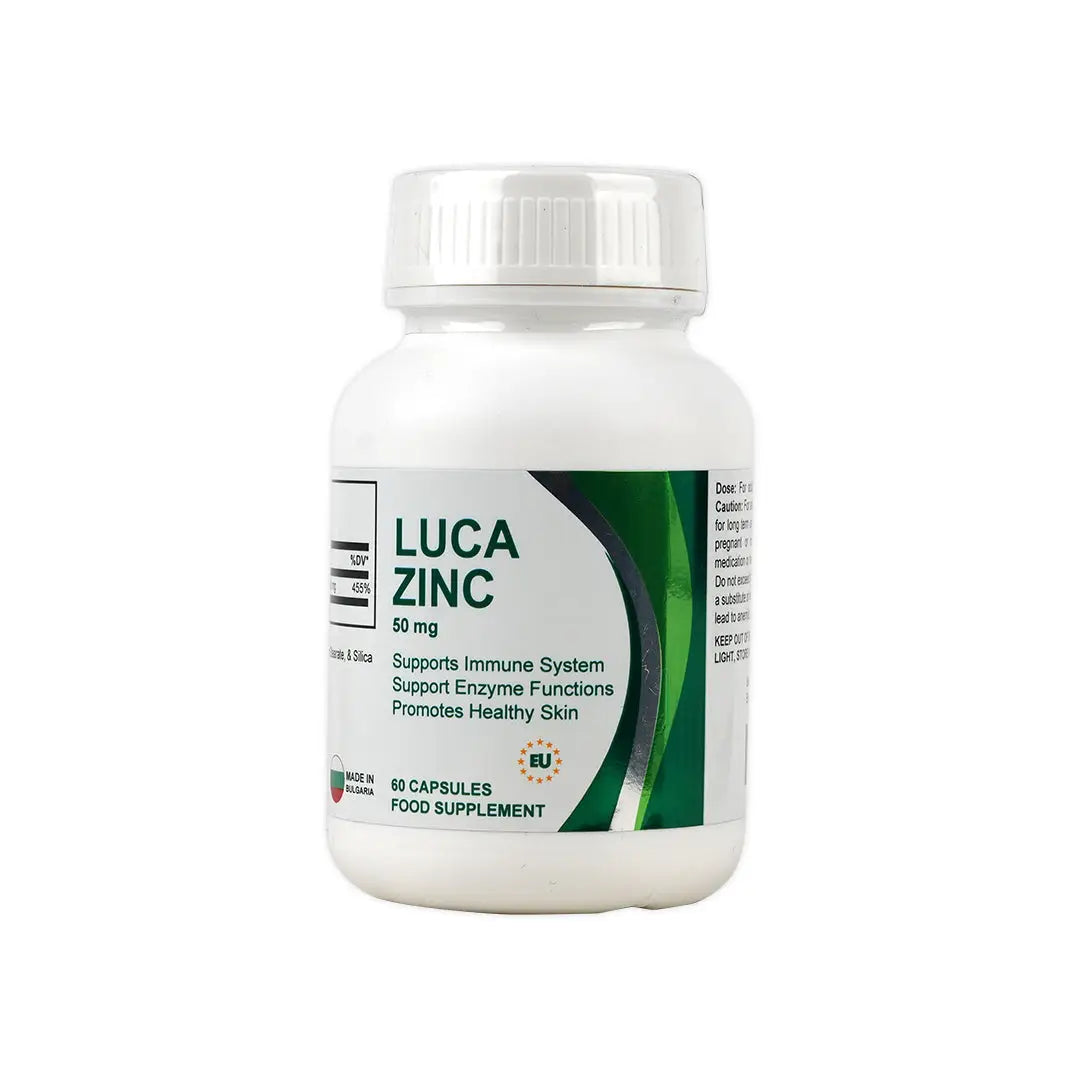 LUCA ZINC 50MG 60CAPS