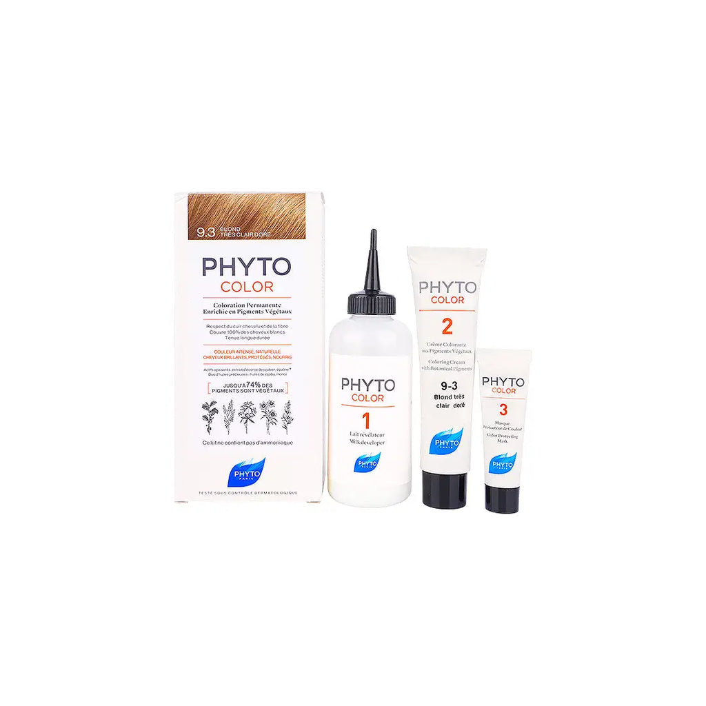 Phyto Permanent Hair Color NO.9.3 - Very Light Golden Blonde +0