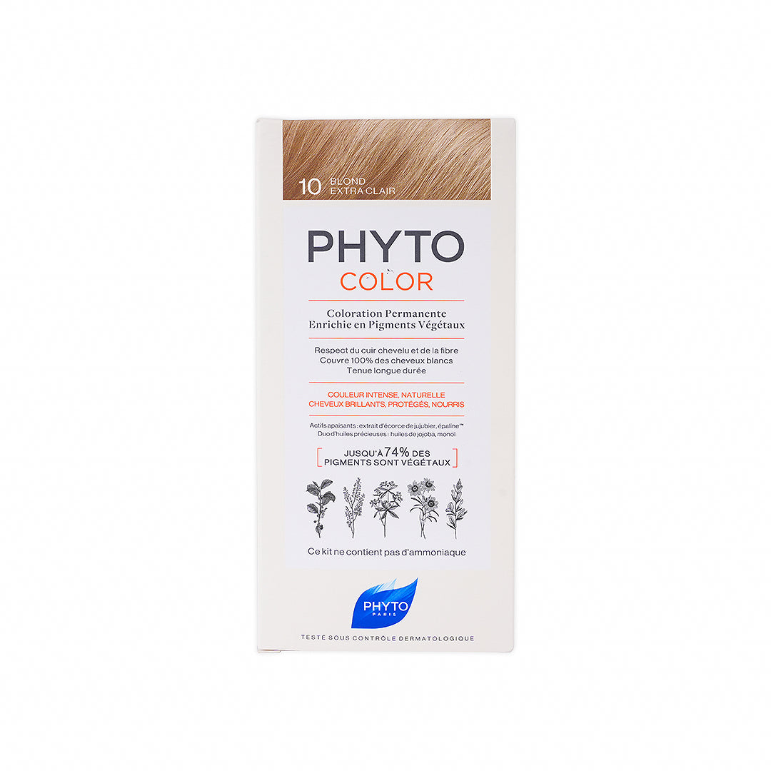 Phyto Permanent Hair Color NO.10 - Blond Extra Clear