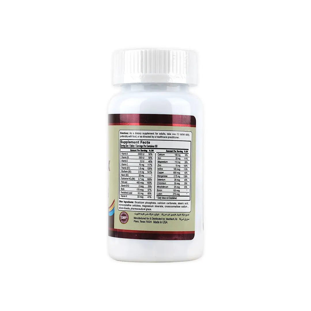MEDITECH VITAMAX A-Z MULTIVITAMINS-MULTIMINERALS 60TABLETS