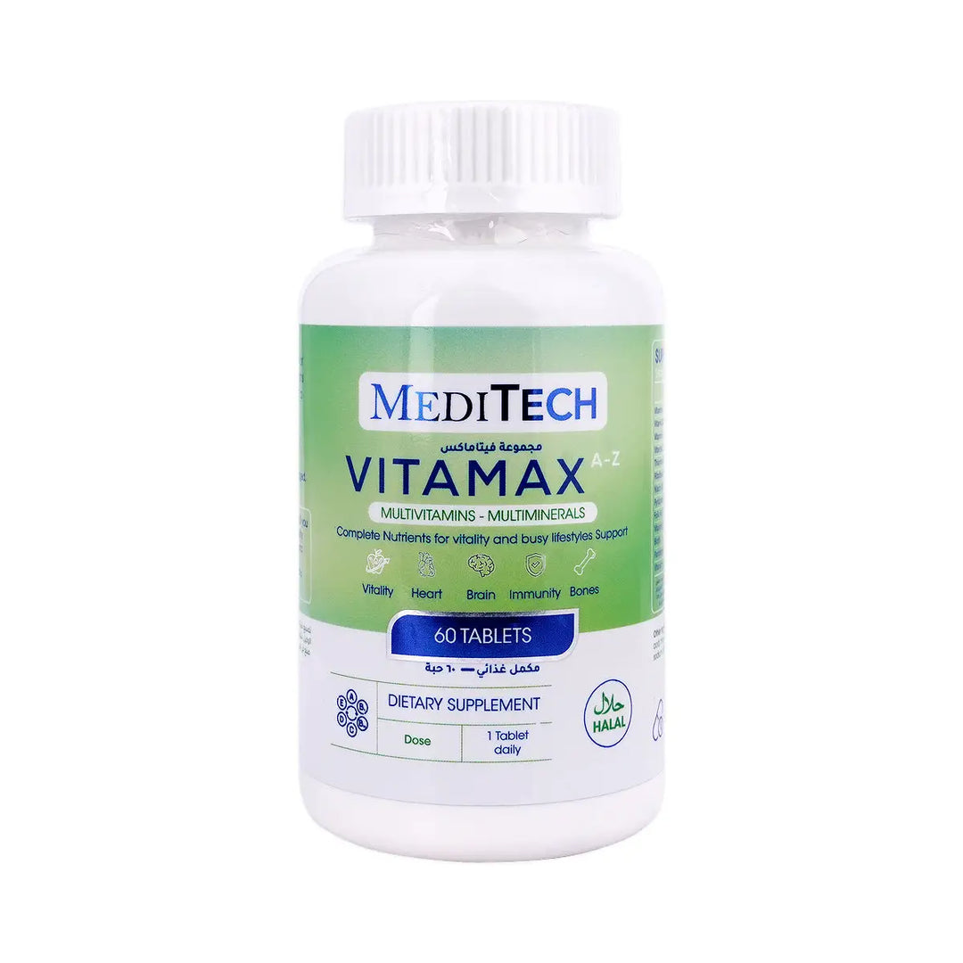 49123-Meditech Vitamax A-Z Multivitamins-Multiminerals 60 Tablets +1